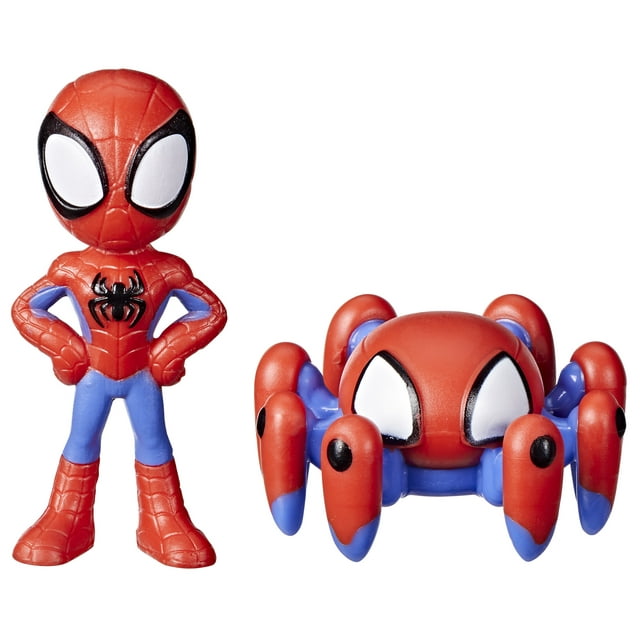 Marvel Spidey and His Amazing Friends 2-Pack, Spidey Action Figure with ...