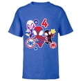 thumbnail image 1 of Marvel Spidey and His Amazing Friends 2 Year Old Birthday - Short Sleeve T-Shirt for Kids - Customized-Royal, 1 of 5