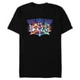 thumbnail image 1 of Marvel Spidey and His Amazing Friends Avengers Glow Webs - Short Sleeve Blended T-Shirt for Adults - Customized-Black, 1 of 5
