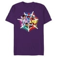 thumbnail image 1 of Marvel Spidey and His Amazing Friends Avengers Team-Up - Short Sleeve Blended T-Shirt for Adults - Customized-Purple, 1 of 5