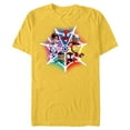 thumbnail image 1 of Marvel Spidey and His Amazing Friends Avengers Team-Up - Short Sleeve Blended T-Shirt for Adults - Customized-Yellow, 1 of 5