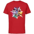 thumbnail image 1 of Marvel Spidey and His Amazing Friends Avengers Team-Up - Short Sleeve Cotton T-Shirt for Adults - Customized-Red, 1 of 5