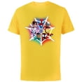 thumbnail image 1 of Marvel Spidey and His Amazing Friends Avengers Team-Up - Short Sleeve Cotton T-Shirt for Adults - Customized-Yellow, 1 of 5