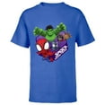 thumbnail image 1 of Marvel Spidey and His Amazing Friends Boys - Short Sleeve T-Shirt for Kids - Customized-Royal, 1 of 5