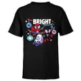 thumbnail image 1 of Marvel Spidey and His Amazing Friends Bright Christmas - Short Sleeve T-Shirt for Kids - Customized-Black, 1 of 5