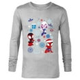 thumbnail image 1 of Marvel Spidey and His Amazing Friends Christmas Holiday Icon - Long Sleeve T-Shirt for Men - Customized-Athletic Heather, 1 of 5