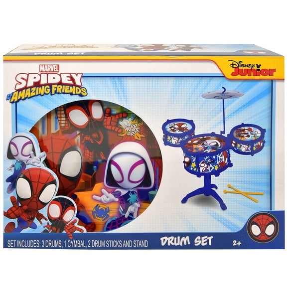 Marvel Spidey and His Amazing Friends Drum Set