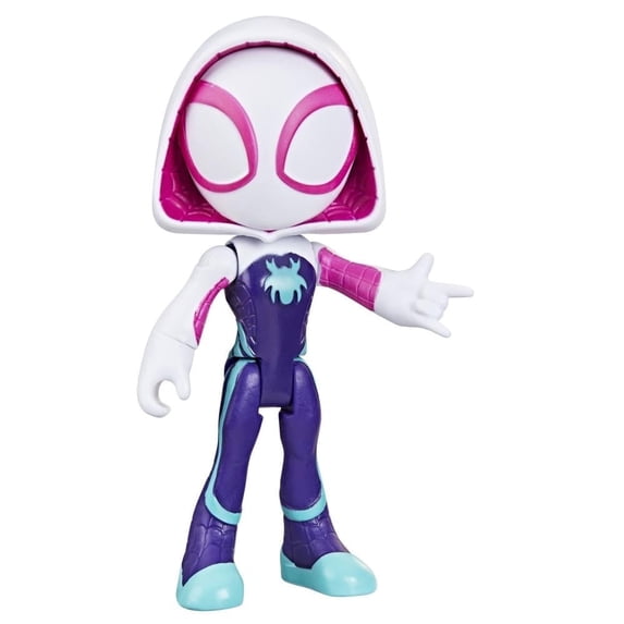 Marvel Spidey and His Amazing Friends - GHOST SPIDER - 4" Poseable Action Figure