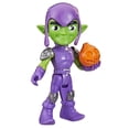thumbnail image 1 of Marvel Spidey and His Amazing Friends - GREEN GOBLIN - 4" Poseable Action Figure, 1 of 1