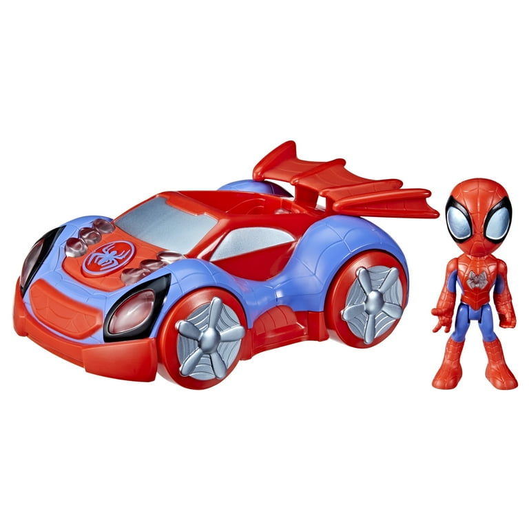 Marvel Spidey and His Amazing Friends Glow Tech Web Crawler Toy