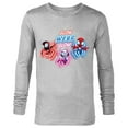 thumbnail image 1 of Marvel Spidey and His Amazing Friends Glow Webs Glow Action - Long Sleeve T-Shirt for Men - Customized-Athletic Heather, 1 of 5