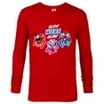thumbnail image 1 of Marvel Spidey and His Amazing Friends Glow Webs Glow Action - Long Sleeve T-Shirt for Men - Customized-New Red, 1 of 5