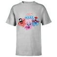 thumbnail image 1 of Marvel Spidey and His Amazing Friends Glow Webs Glow Action - Short Sleeve T-Shirt for Kids - Customized-Athletic Heather, 1 of 5