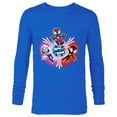 thumbnail image 1 of Marvel Spidey and His Amazing Friends Glow Webs Glow Icon - Long Sleeve T-Shirt for Men - Customized-Navy, 1 of 5