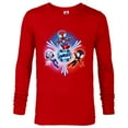 thumbnail image 1 of Marvel Spidey and His Amazing Friends Glow Webs Glow Icon - Long Sleeve T-Shirt for Men - Customized-New Red, 1 of 5