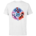thumbnail image 1 of Marvel Spidey and His Amazing Friends Glow Webs Glow Icon - Short Sleeve Cotton T-Shirt for Adults - Customized-White, 1 of 5