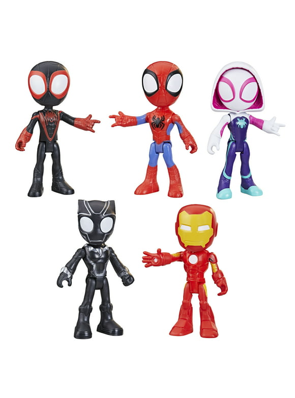 Marvel: Spidey and His Amazing Friends Hero Collection Preschool Kids Toy Action Figure for Boys and Girls Ages 3 4 5 6 7 and Up (4”)