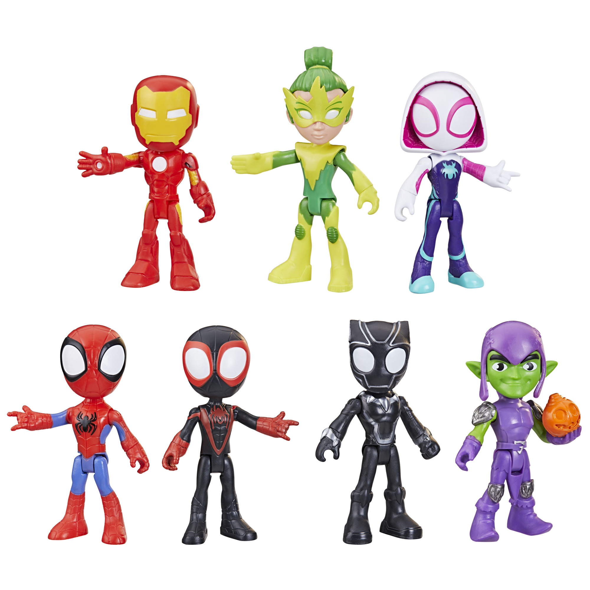 Marvel: Spidey and His Amazing Friends Hero Figure Preschool Kids Toy Action Figure for Boys and Girls Ages 3 4 5 6 7 and Up (4”) - image 1 of 5
