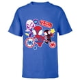 thumbnail image 1 of Marvel Spidey and His Amazing Friends It’s My Birthday - Short Sleeve T-Shirt for Kids - Customized-Royal, 1 of 5