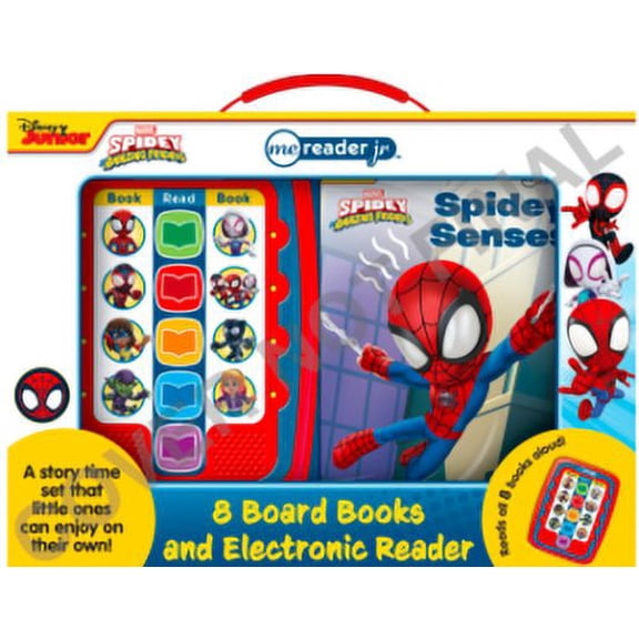 Marvel Spidey and His Amazing Friends: Me Reader Jr 8 Board Books and Electronic Reader Sound Book Set (Hardcover)