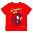 thumbnail image 1 of Marvel Spidey and His Amazing Friends Miles Morales Birthday T-Shirt Toddler to Little Kid, 1 of 5