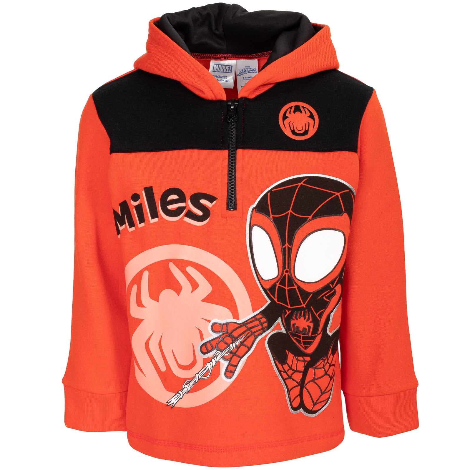 Miles morales hotsell zip up hoodie