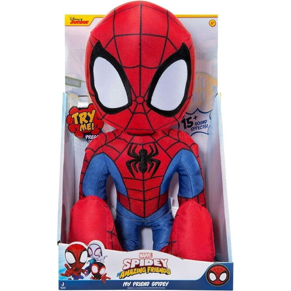 Marvel My Friend Spidey Plush with Sounds
