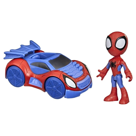 Marvel: Spidey and His Amazing Friends Preschool Kids Toy Action Figure and Web-Crawler Vehicle for Boys and Girls Ages 3 4 5 6 7 and Up