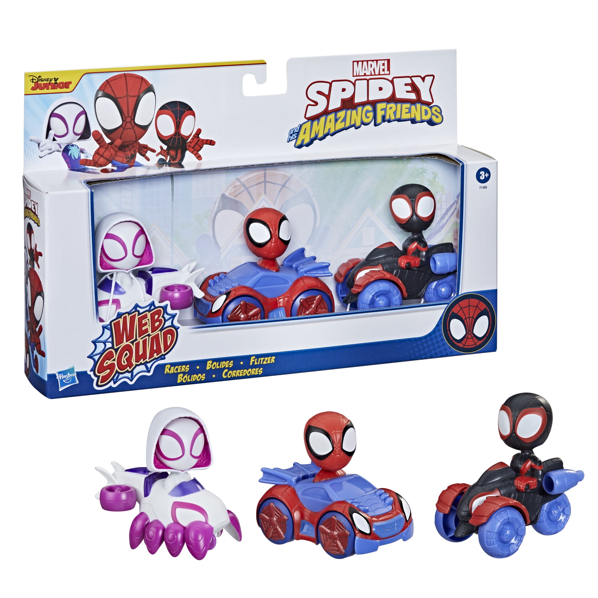 Marvel Spidey and His Amazing Friends Squad Racers