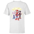 thumbnail image 1 of Marvel Spidey and His Amazing Friends Team Up! - Short Sleeve T-Shirt for Kids - Customized-White, 1 of 5