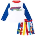 thumbnail image 1 of Marvel Spidey and His Amazing Friends Toddler Boys' Swimwear 2-Piece Rash Guard and Swim Trunks Set Spidey Hulk Multi, 1 of 6