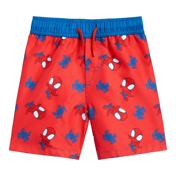 Marvel Spidey and His Amazing Friends UPF 50+ Swim Trunks Bathing Suit Toddler