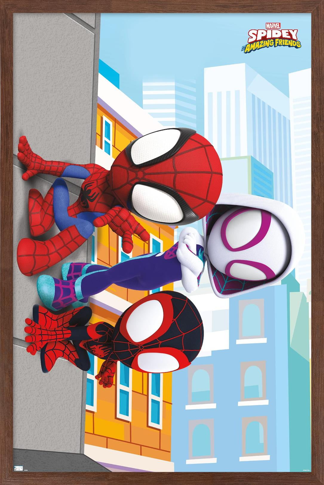  Trends International Marvel Spider-Man: Across The Spider-Verse  - Spider-Punk One Sheet Wall Poster, 22.37 x 34.00, Unframed Version:  Posters & Prints