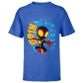 thumbnail image 1 of Marvel Spidey and His Amazing Friends Web-Spinners Spin - Short Sleeve T-Shirt for Kids - Customized-Royal, 1 of 5