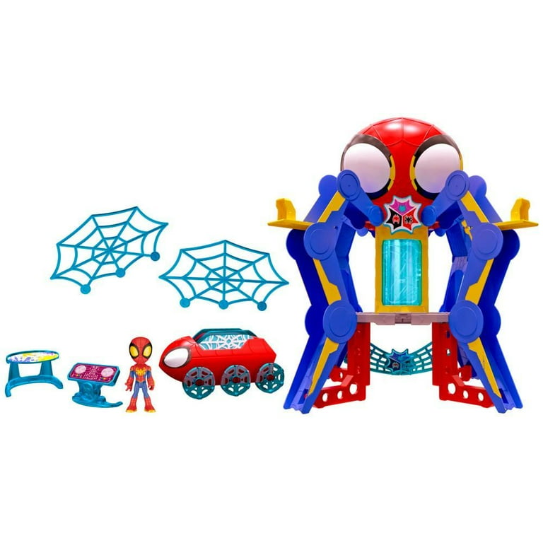 Spider man hotsell web quarters playset