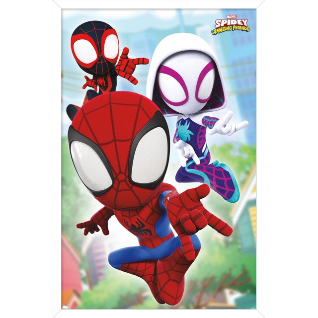 Marvel Spidey and His Amazing Friends - Webs Wall Poster, 22.375