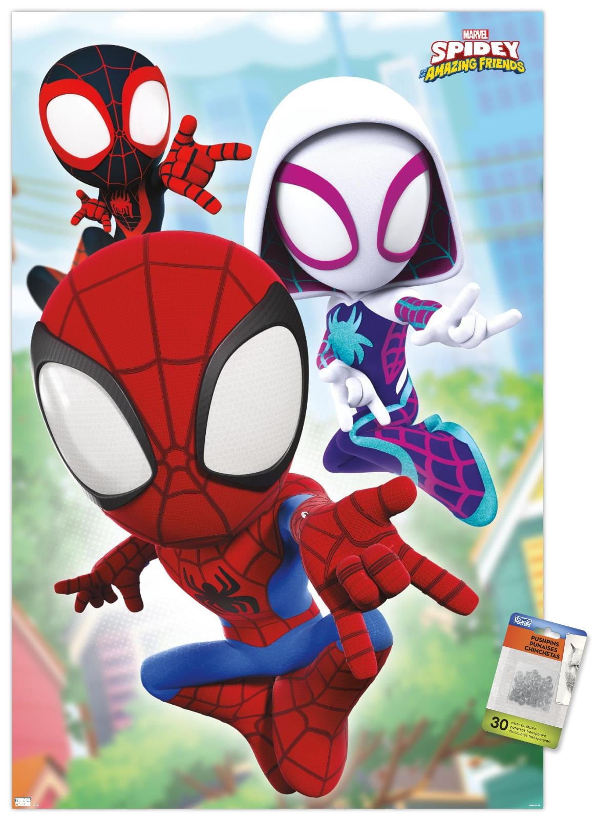 Marvel Spidey and His Amazing Friends - Webs Wall Poster with