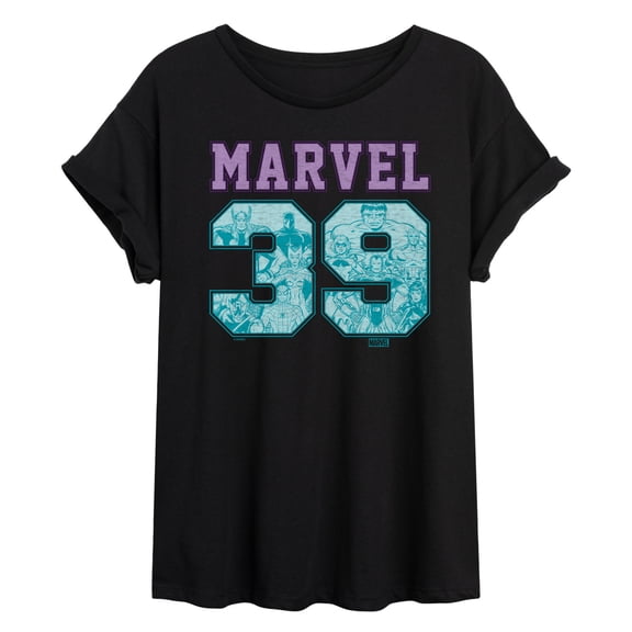 Marvel - Spring Colors - Women's Oversized Graphic T-Shirt