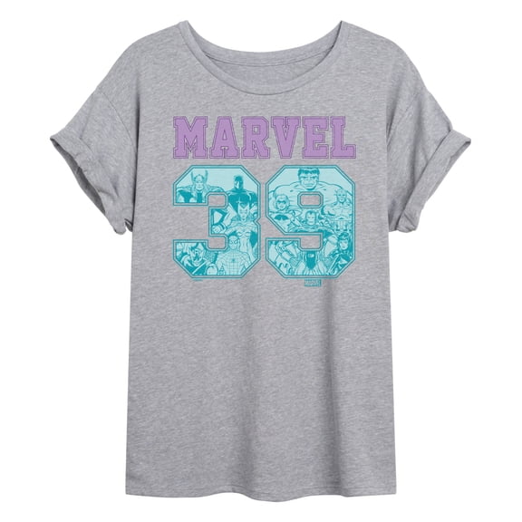 Marvel - Spring Colors - Women's Oversized Graphic T-Shirt