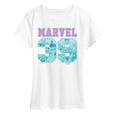 thumbnail image 1 of Marvel - Spring Colors - Women's Short Sleeve Graphic T-Shirt, 1 of 5