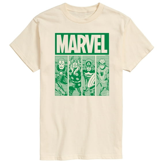 Marvel - St. Patrick's Day Green Grid - Men's Short Sleeve Graphic T-Shirt