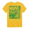 thumbnail image 1 of Marvel - St. Patrick's Day Green Grid - Toddler And Youth Short Sleeve Graphic T-Shirt, 1 of 5