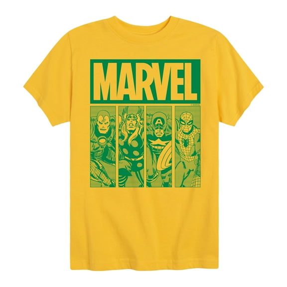 Marvel - St. Patrick's Day Green Grid - Toddler And Youth Short Sleeve Graphic T-Shirt