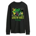 thumbnail image 1 of Marvel - St. Patrick's Day Green Vibes Only - Men's Long Sleeve Graphic T-Shirt, 1 of 5
