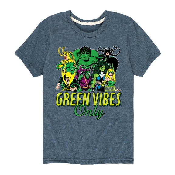 Marvel - St. Patrick's Day Green Vibes Only - Toddler And Youth Short Sleeve Graphic T-Shirt