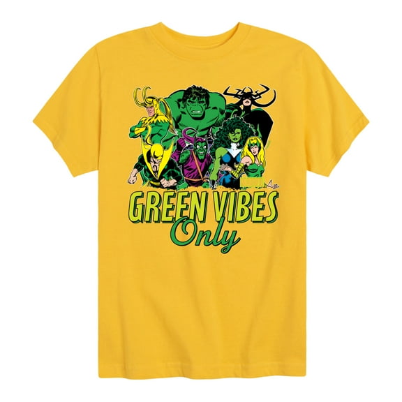 Marvel - St. Patrick's Day Green Vibes Only - Toddler And Youth Short Sleeve Graphic T-Shirt