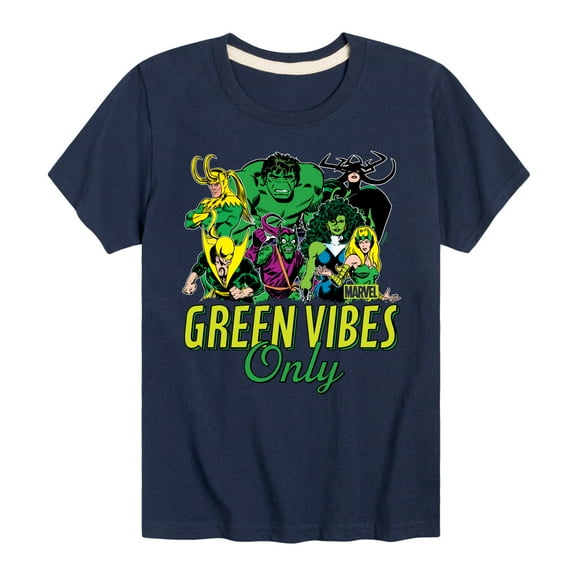 Marvel - St. Patrick's Day Green Vibes Only - Toddler And Youth Short Sleeve Graphic T-Shirt