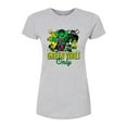 thumbnail image 1 of Marvel - St. Patrick's Day Incredibly Lucky - Juniors Fitted Graphic T-Shirt, 1 of 5