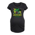 thumbnail image 1 of Marvel - St. Patrick's Day Incredibly Lucky - Maternity Scoop Neck Graphic T-Shirt, 1 of 5