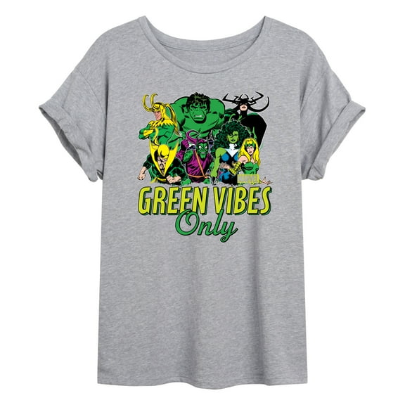 Marvel - St. Patrick's Day Incredibly Lucky - Women's Oversized Graphic T-Shirt